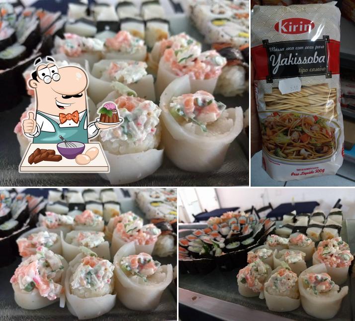 BIAS NIPO Restaurante e Produtos Orientais provê uma gama de pratos doces