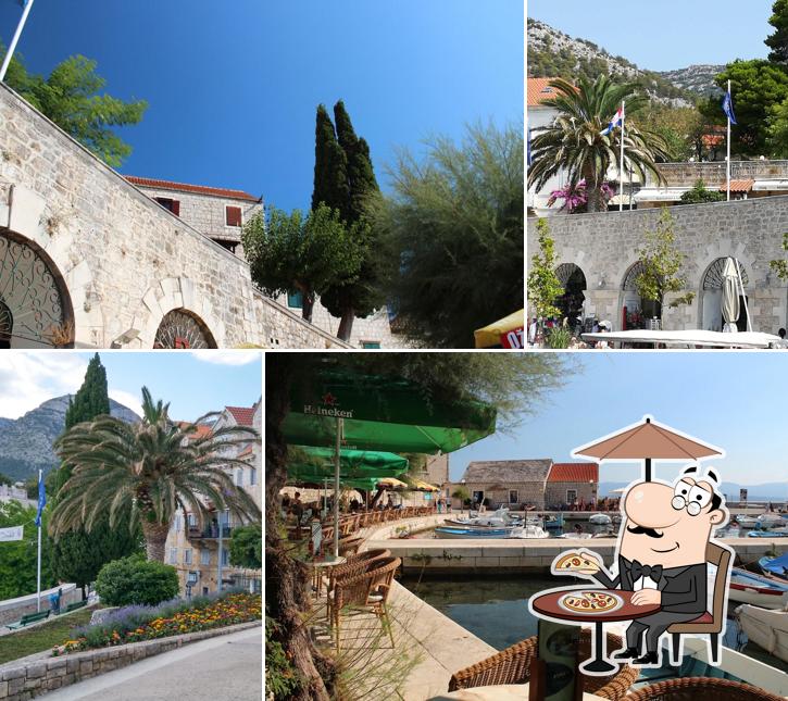 Gli esterni di Big Blue Cafe