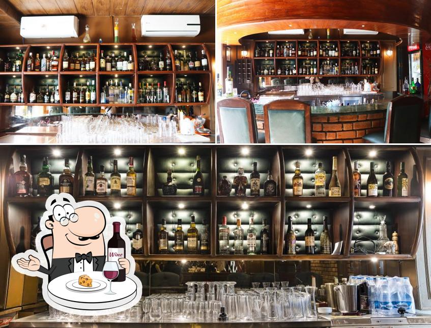 It’s nice to enjoy a glass of wine at The Oak Restaurant, Alfresco and Bar