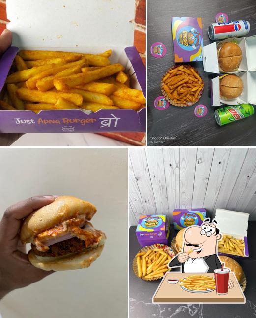 French fries at Apna Burger