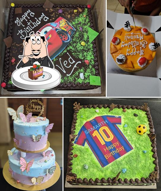 Chocolate cake at Juvenas Bakery