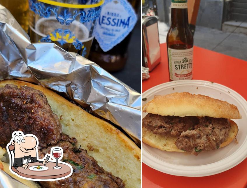 Cibo al Trattoria Bar Termini IL Braciere