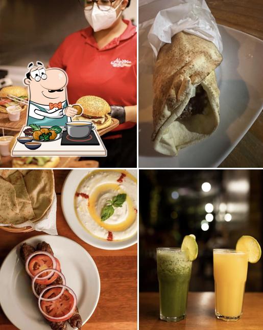 Falafels em Aladdin Lanches