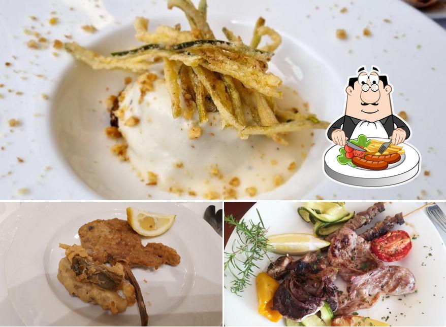 Platti al Ristorante Da Angelo