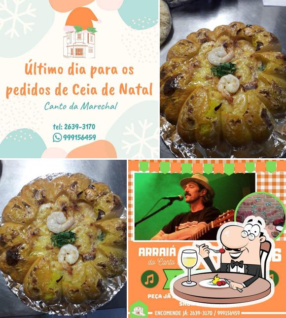 Platos en Restaurante Canto da Marechal