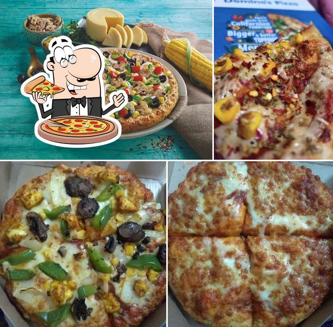 At Domino's Pizza, you can order pizza