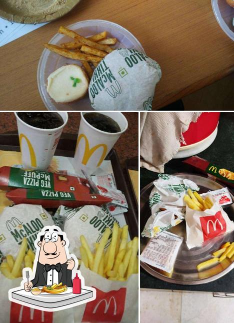 Taste fries at McDonald's