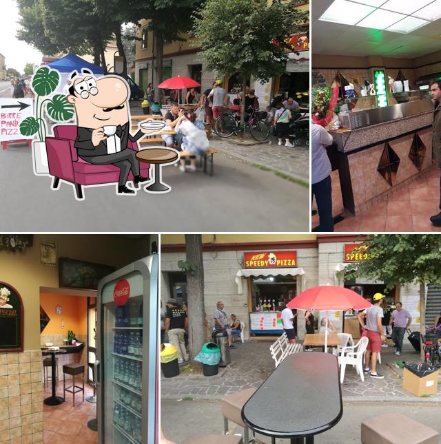 Gli interni di New Speedy Pizza