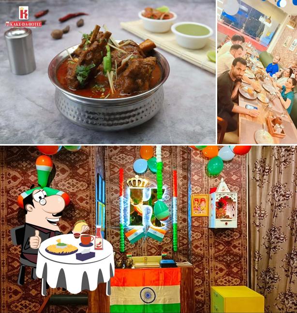 Cheese plate at Kake Da Hotel Dwarka