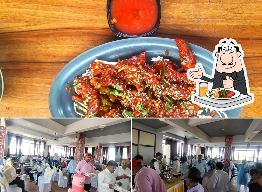 Food at Hotel Top in town