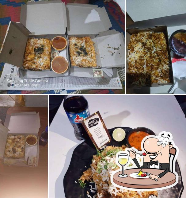 Food at Maharaja Biryani