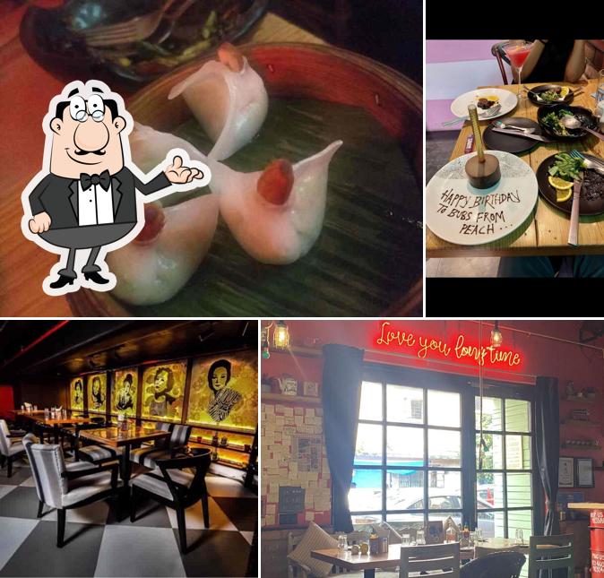 Check out how Ping's Cafe Orient looks inside