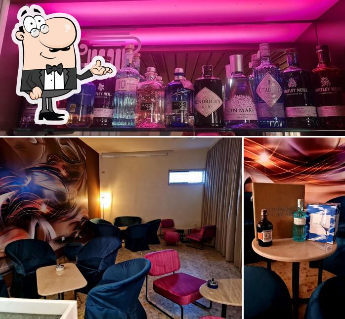 Gli interni di Ideal bar