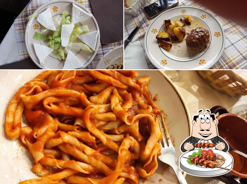 Platti al Agriturismo Le Tagliate