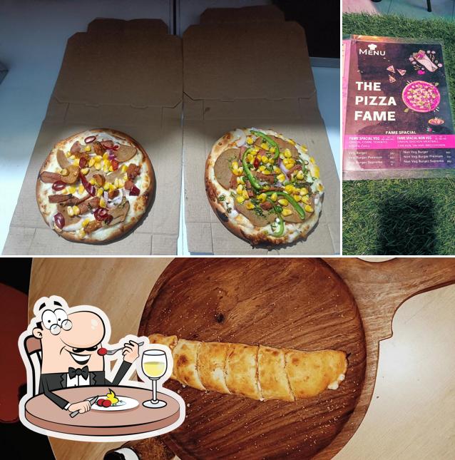 Food at The Pizza Fame