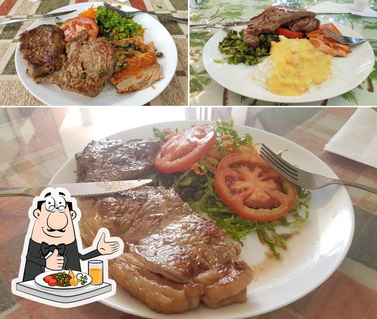 Platos en Veredas Grill