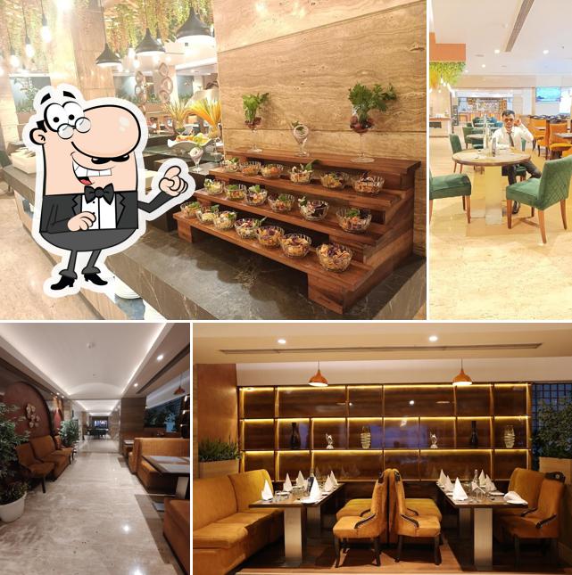 The interior of Bayleaf Multi Cuisine Restaurant