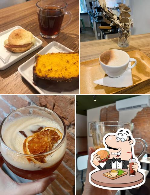 Peça um hambúrguer no Clemente Café