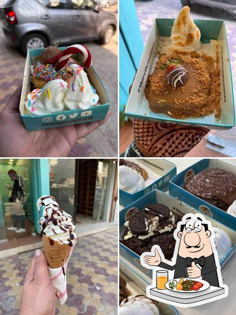 Food at The Cookie Dough Club