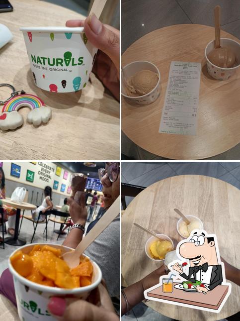 Food at Naturals Ice Cream