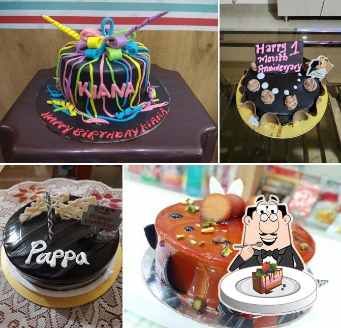 Chocolate cake at O-Cakes