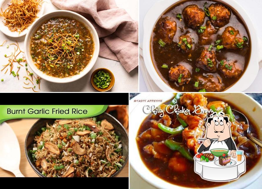 Hot and sour soup at Shanghai Chinese