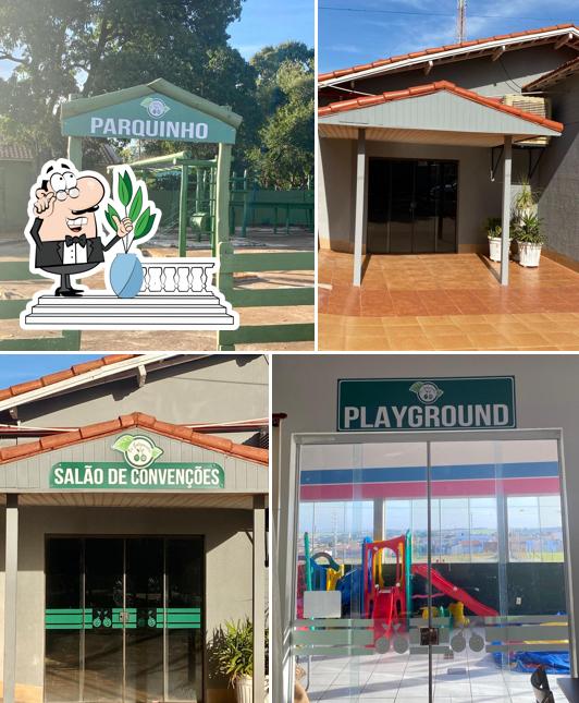 O exterior do Restaurante e Pousada Os Galeguinhos