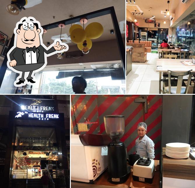 Check out how My Health Freak Cafe looks inside