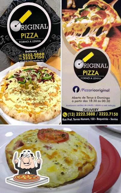 Consiga pizza no Venturini Pizzaria