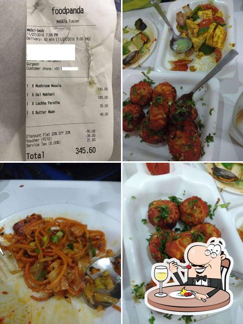 Meals at Masala Fusion