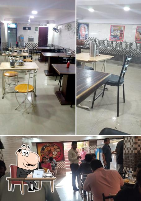 The interior of BABAI RUCHI MESS