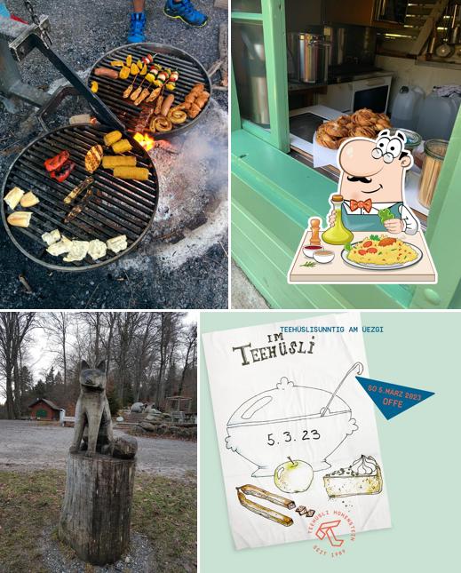 Platti al Teehüsli Hohenstein