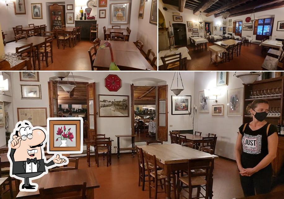 Dai un'occhiata agli interni di La locanda di Greve albergo ristorante Giovanni da Verrazzano
