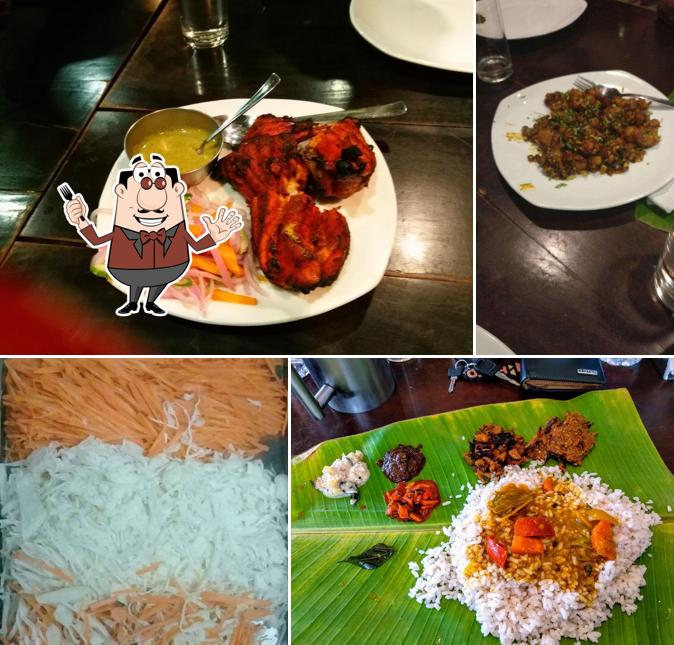 Food at Kettuvallam Restaurant