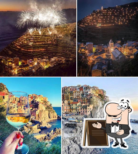 Goditi la vista dagli esterni di Nessun Dorma Cinque Terre