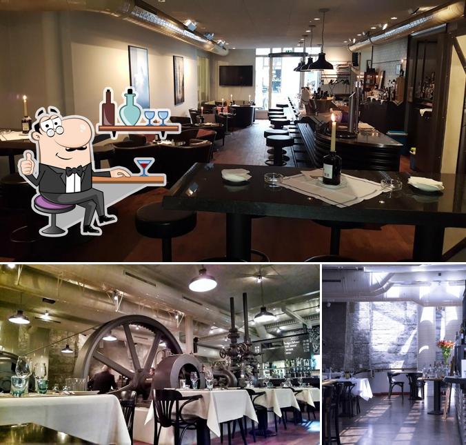 Gli interni di Blaue Ente