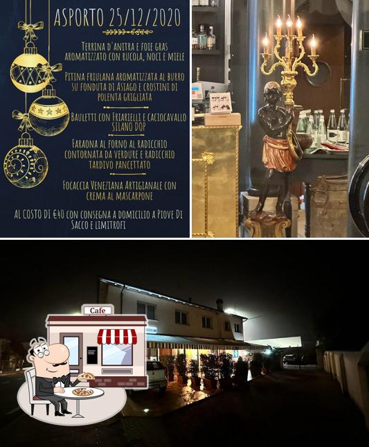 Ristorante "A due passi" si caratterizza per la esterno e bevanda