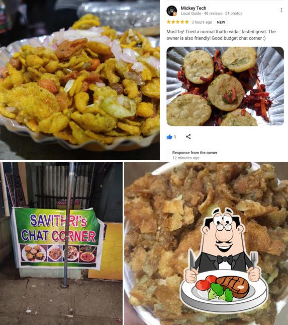 Try out meat meals at Savithri's Chat Corner
