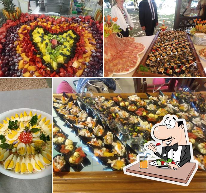 Cibo al Ristorante Casa Bianca