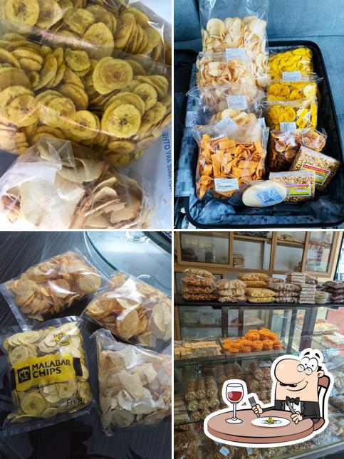 Food at Malabar Chips