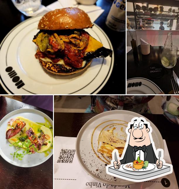 Platos en NOMO Restaurante