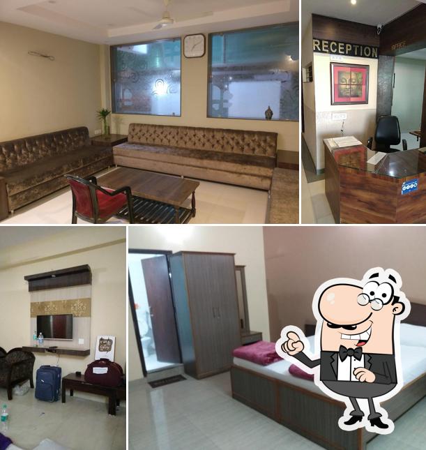 Take a seat at one of the tables at Resort Exotika