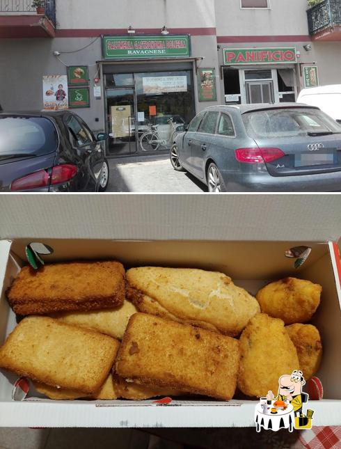 Platti al Panificio Ravagnese