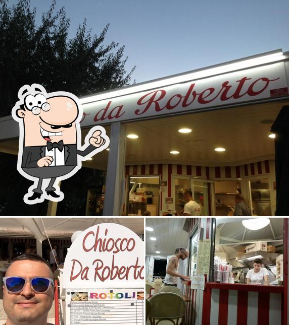 Gli interni di Piadineria da Roberto