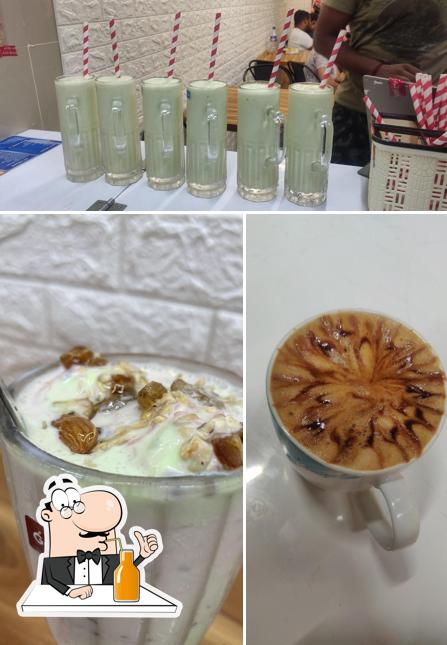 Enjoy a beverage at Lassi on the go