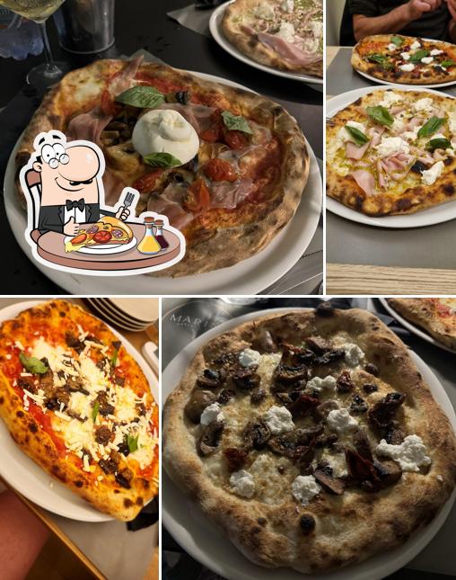 A Marino Pizzeria, puoi provare una bella pizza