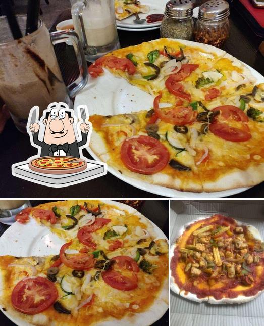 Try out different types of pizza