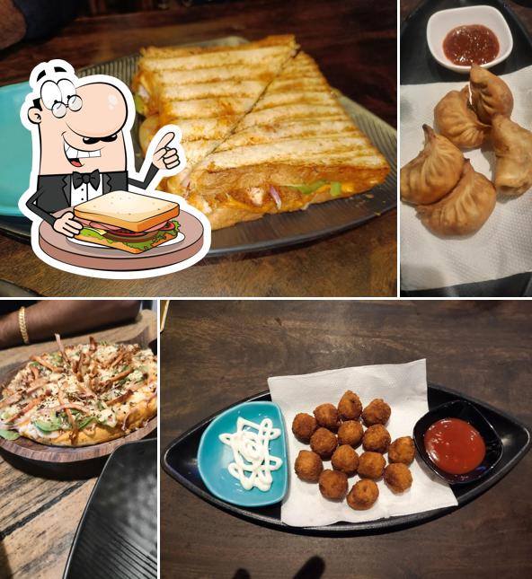 Grilled cheese sandwich at Keso Cafe Thanjavur