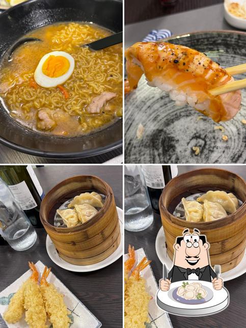 Ravioli cinesi al umami sushi