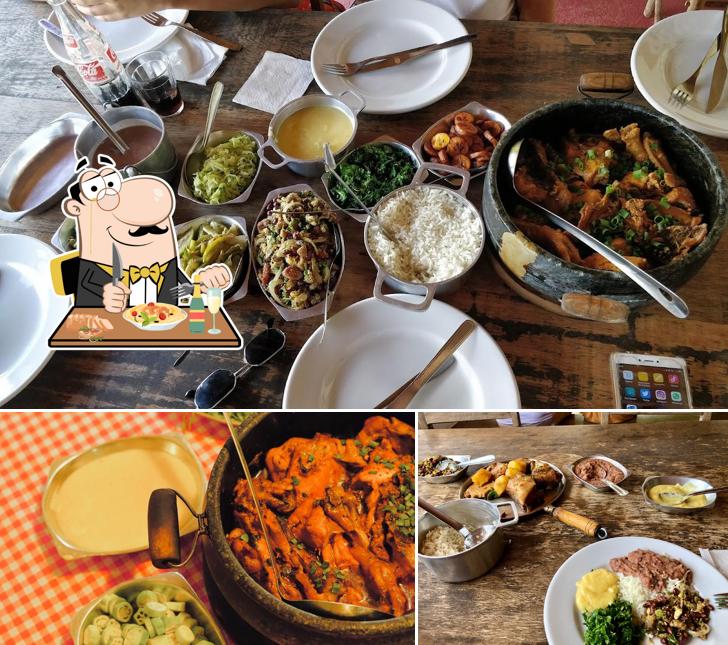 Platos en Restaurante Pau de Angu